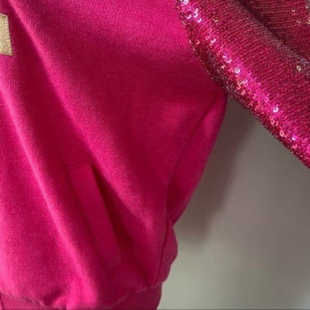 Victoria's Secret Sequin Sleeve Varsity Jacket - Picture 8 of 16